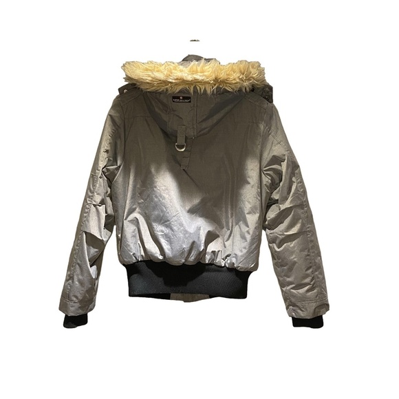 Fairweather CANADA WEATHER GEAR Bomber Jacket Warm Super Triple Goose Grey L - Picture 7 of 15